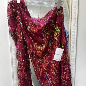 ONE SHOULDER MINI ELEGANT DRESS